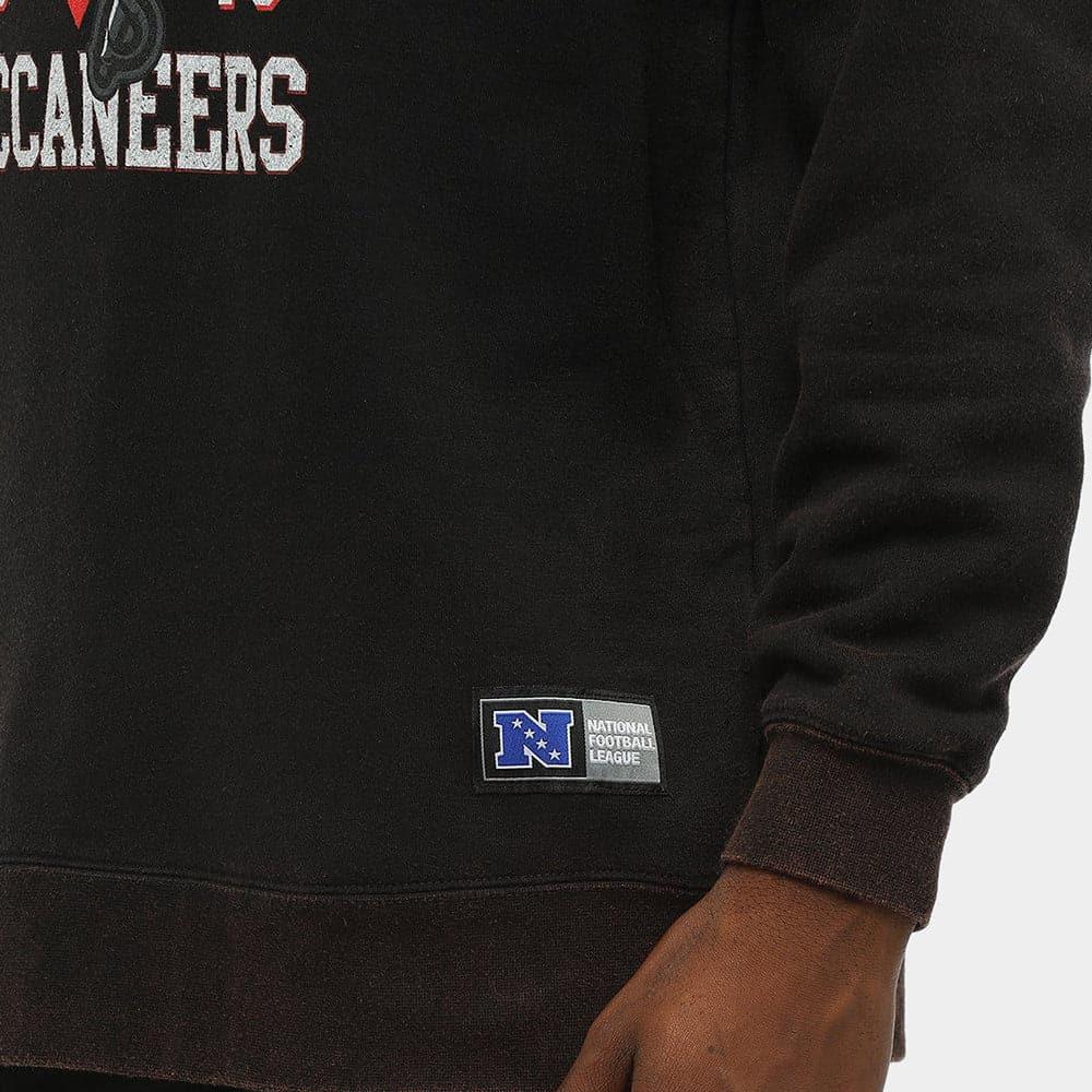 Majestic Athletic Jumpers Tampa Bay Buccaneers Majestic NFL Champs Crew Jumper - Vintage Black