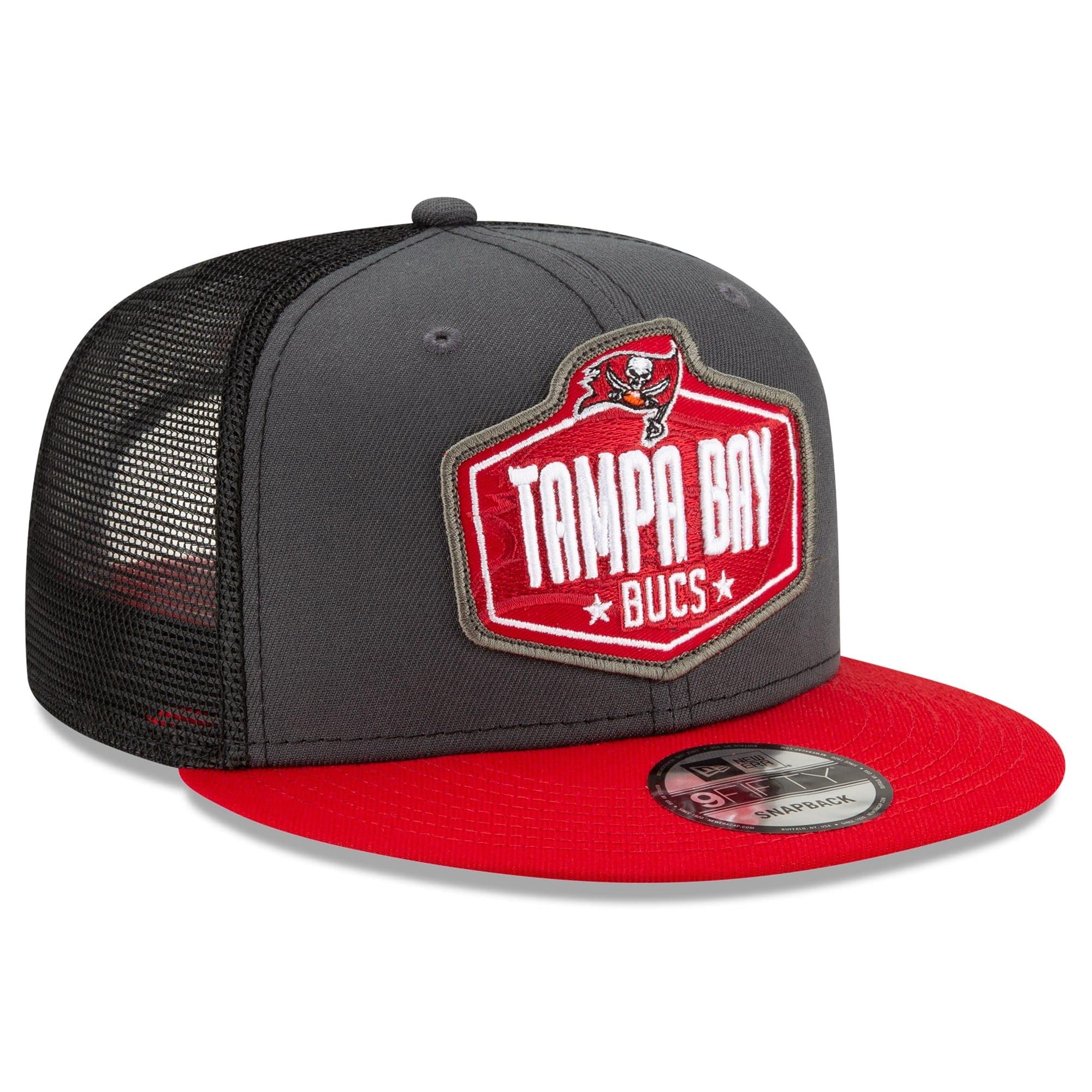 New Era Caps Tampa Bay Buccaneers New Era 2021 NFL Draft 9FIFTY Snapback Hat - Graphite