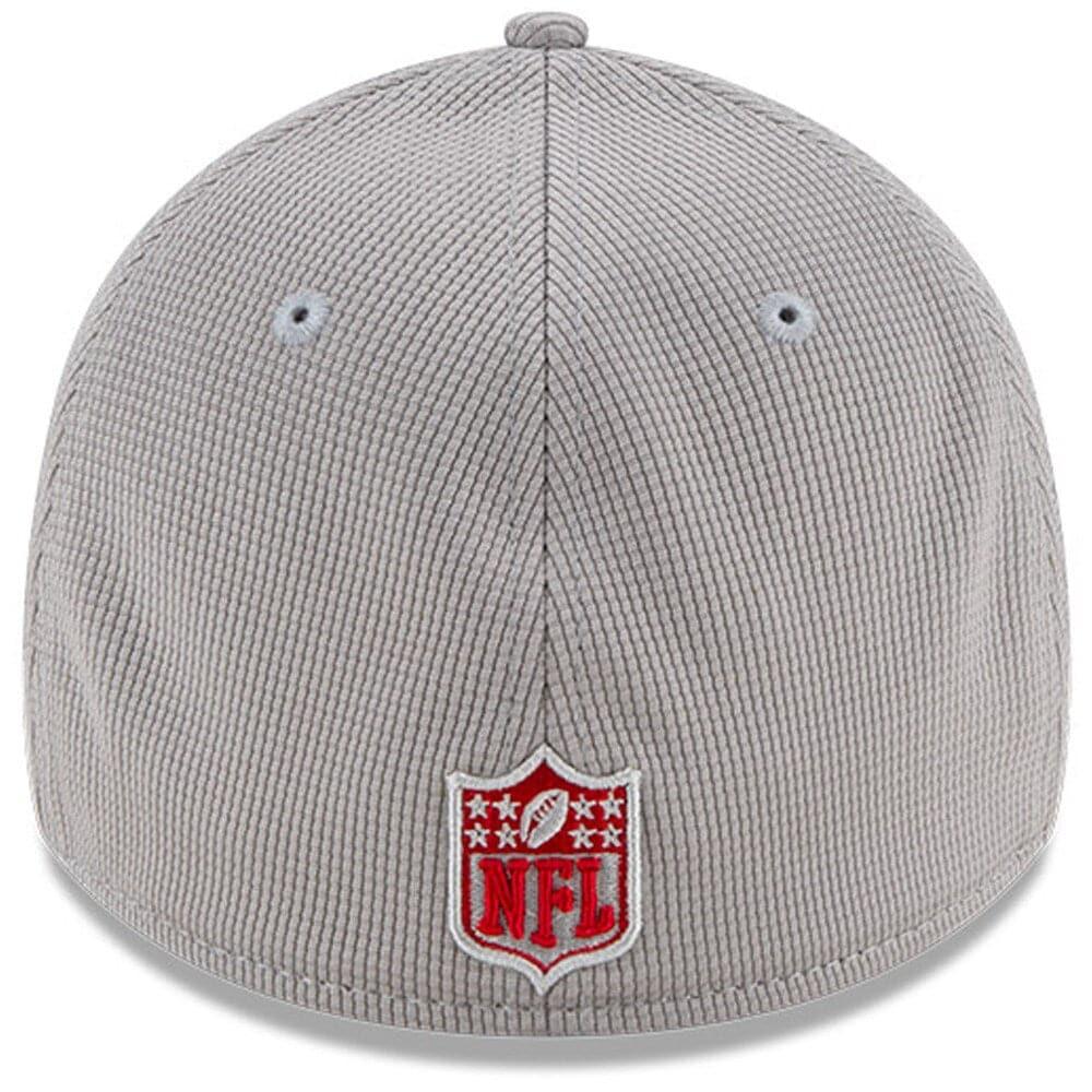 New Era Caps Tampa Bay Buccaneers New Era NFL 2021 Sideline Home 39THIRTY Flex Fit Hat - Grey
