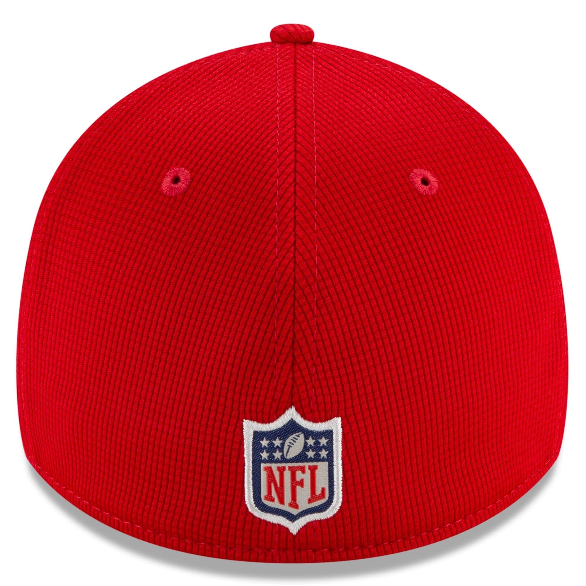 New Era Caps Tampa Bay Buccaneers New Era NFL 2021 Sideline Home 39THIRTY Flex Fit Hat - Red