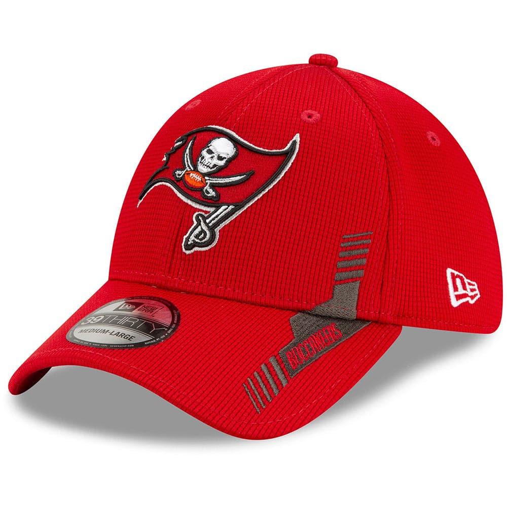 New Era Caps Tampa Bay Buccaneers New Era NFL 2021 Sideline Home 39THIRTY Flex Fit Hat - Red