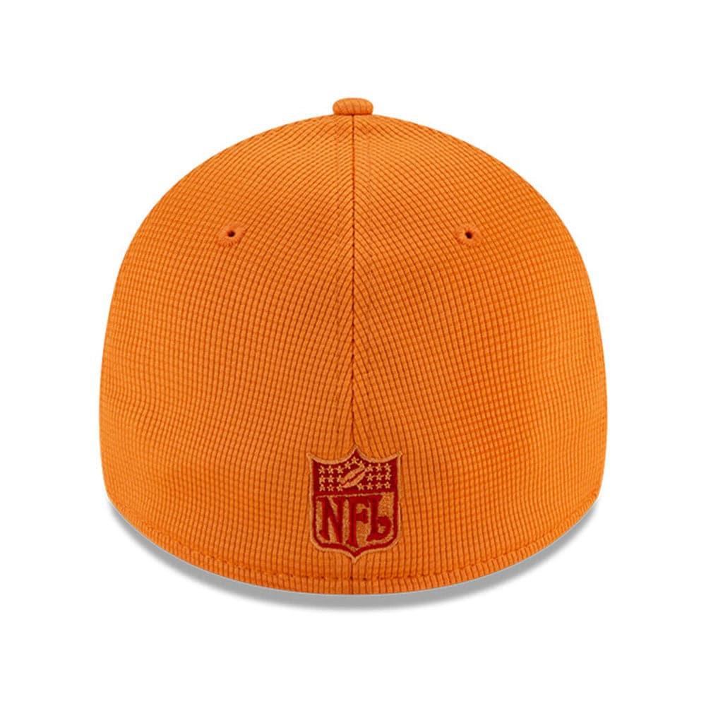 New Era Caps Tampa Bay Buccaneers New Era NFL 2021 Sideline Home Throwback 39THIRTY Flex Fit Hat - Orange