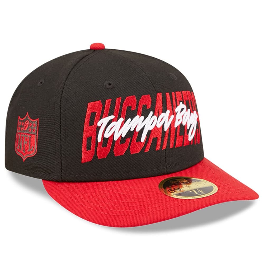 New Era Caps Tampa Bay Buccaneers New Era NFL 2022 Draft Low Profile 59FIFTY Fitted Hat - Black