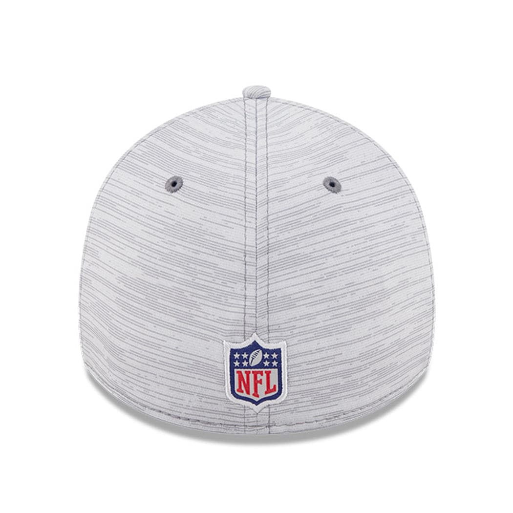 New Era Caps Tampa Bay Buccaneers New Era NFL 22 Training Camp Coach 39THIRTY Stretch Fit Hat - Grey