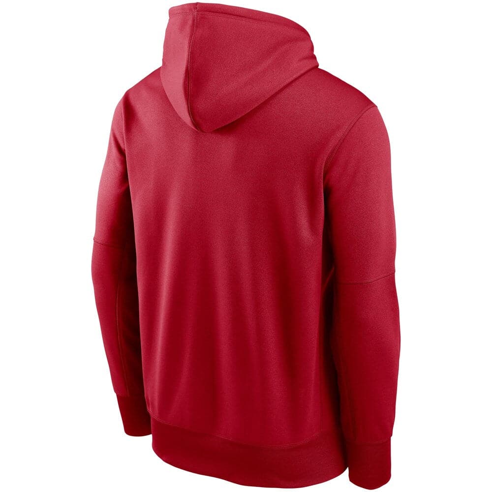Nike Jumpers Tampa Bay Buccaneers Nike NFL Prime Logo Therma Hoodie Jumper - Gym Red