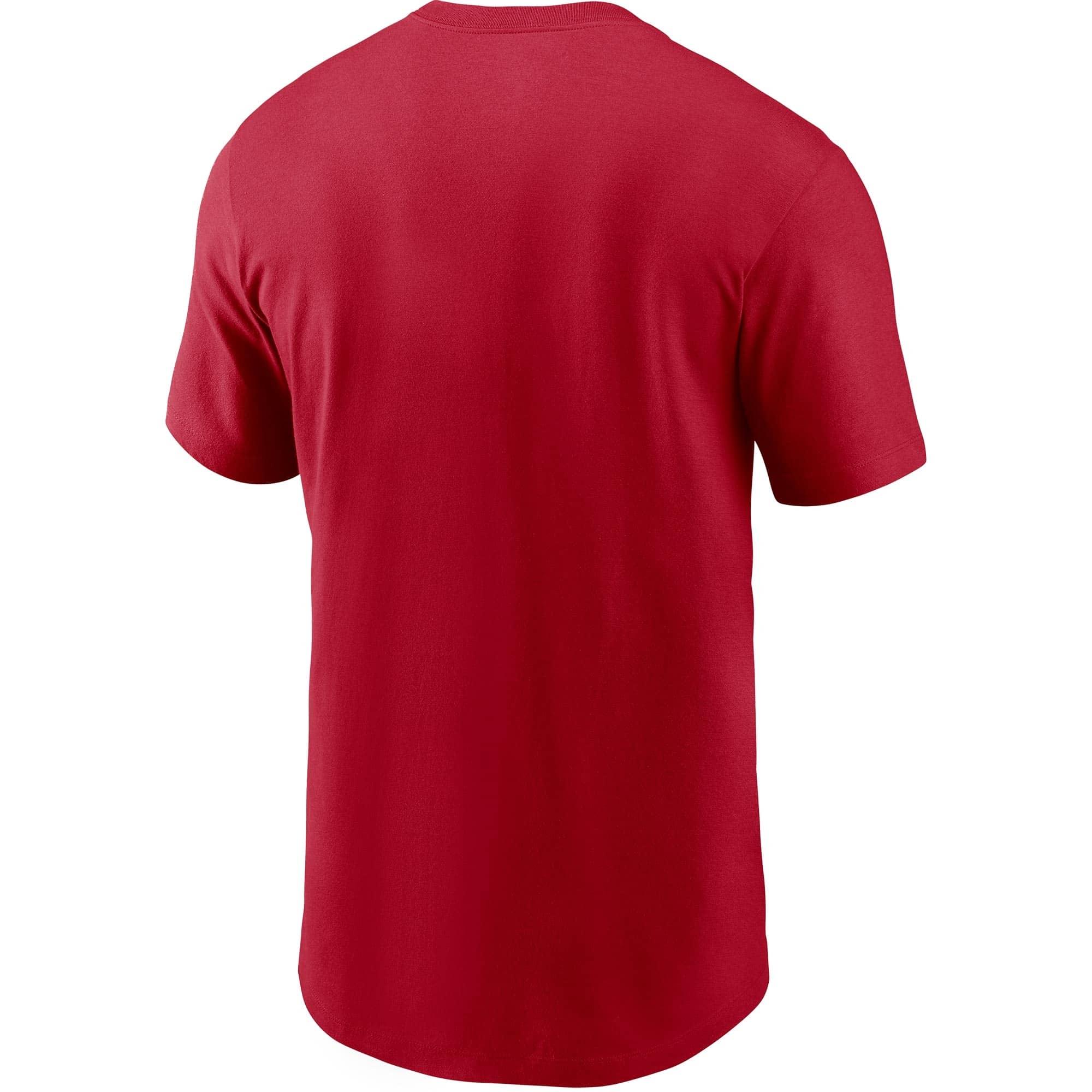 Nike T-Shirts Tampa Bay Buccaneers Nike NFL Team Logo Essential T-Shirt - Red