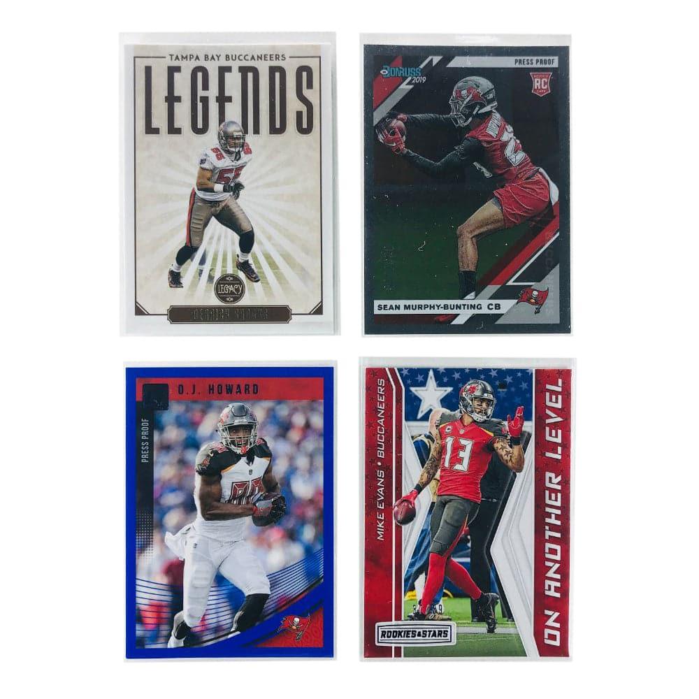 Panini Cards Tampa Bay Buccaneers Panini NFL 4 Insert Card Set