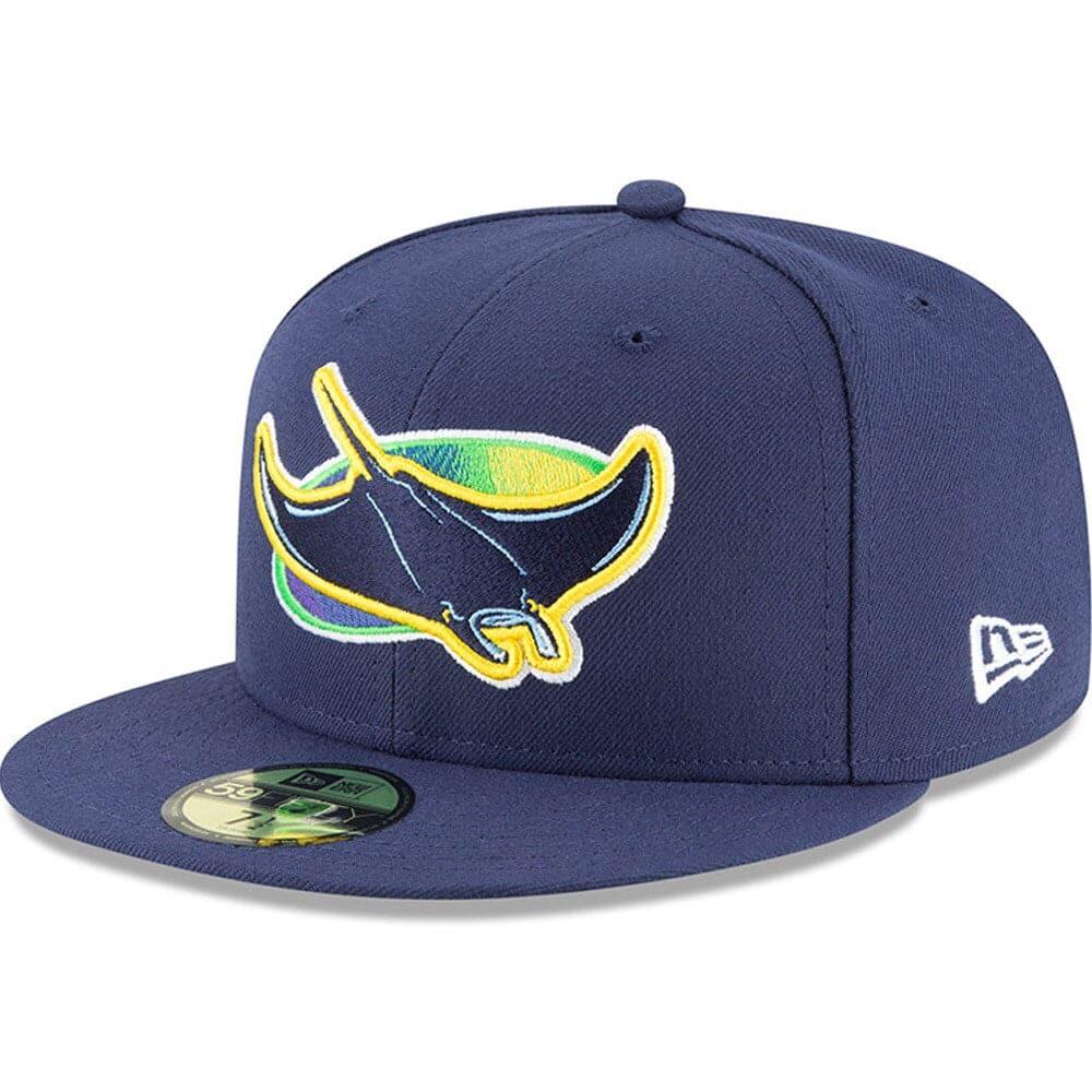 New Era Caps Tampa Bay Rays New Era MLB AC On-Field Alt 59FIFTY Fitted Hat - Navy