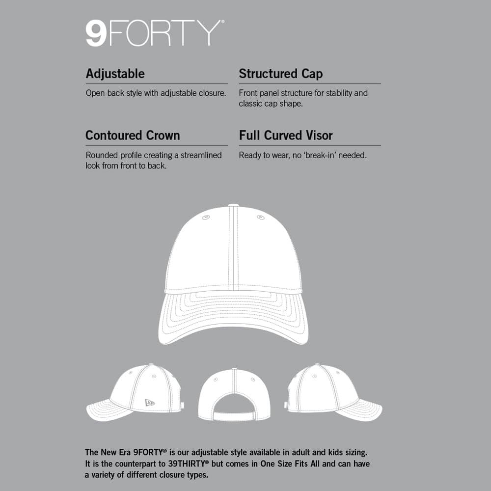 New Era Caps Tampa Bay Rays New Era MLB Black On Black 9FORTY Curve Snapback Hat