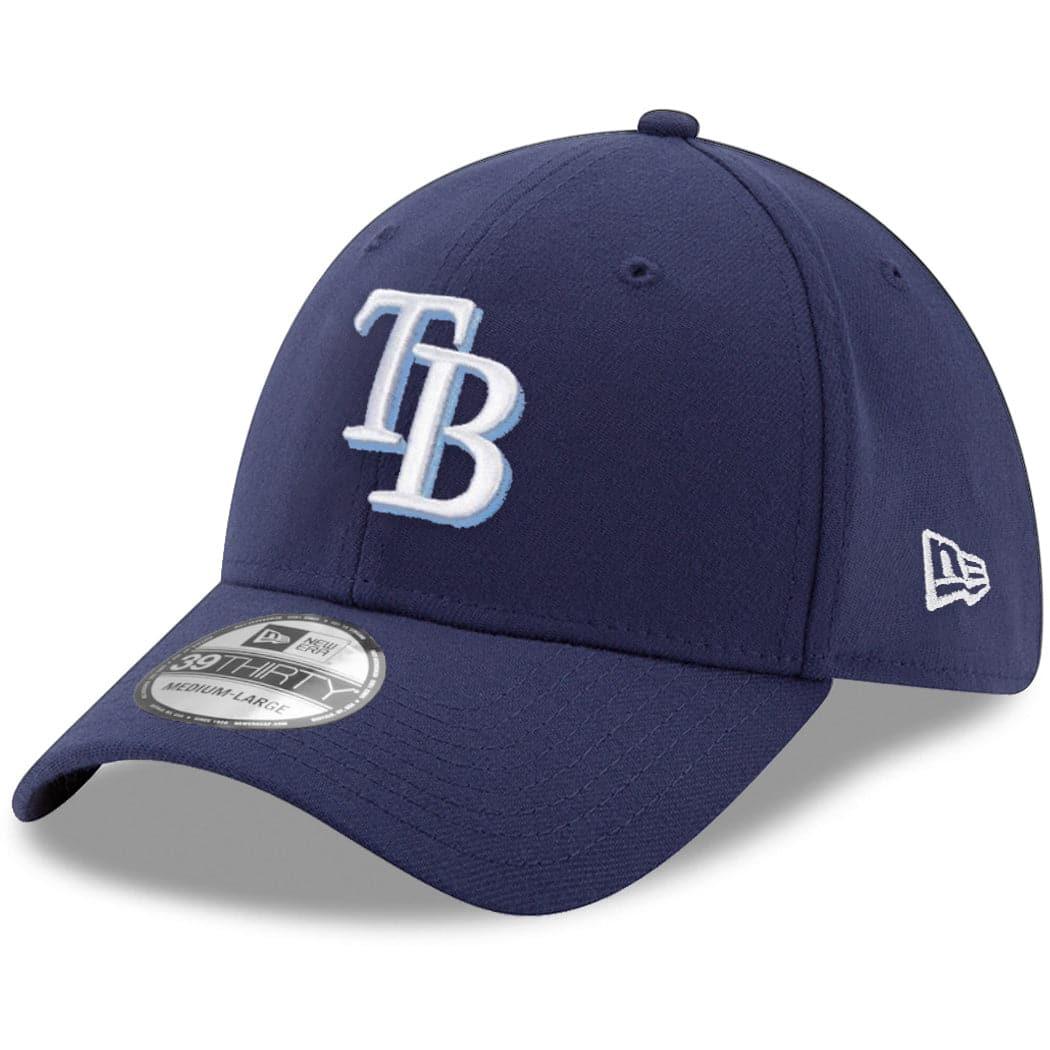 New Era Caps Tampa Bay Rays New Era MLB Team 39THIRTY Stretch-Fit Hat - Navy