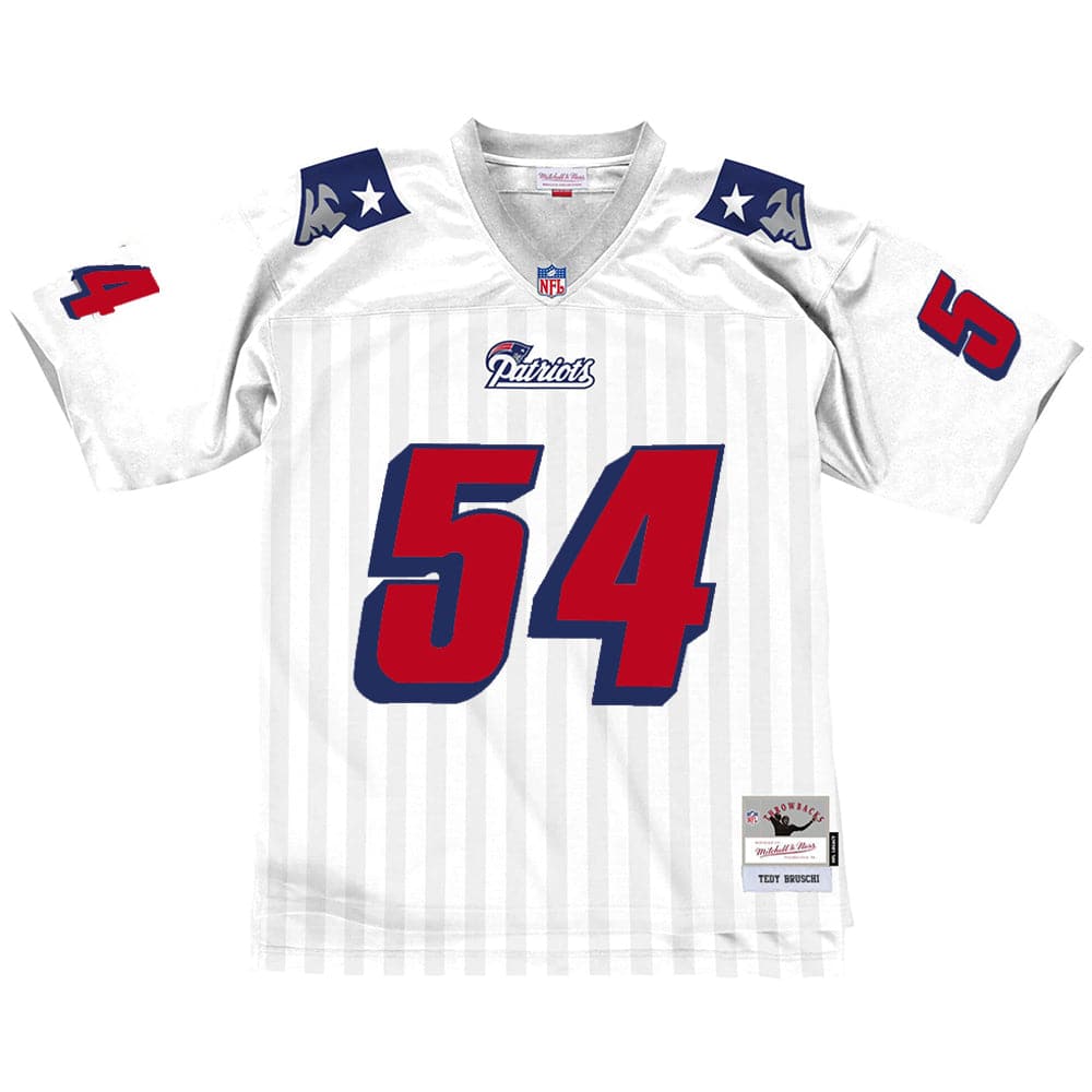 Mitchell And Ness Jerseys Tedy Bruschi New England Patriots Mitchell & Ness NFL Legacy Jersey - White