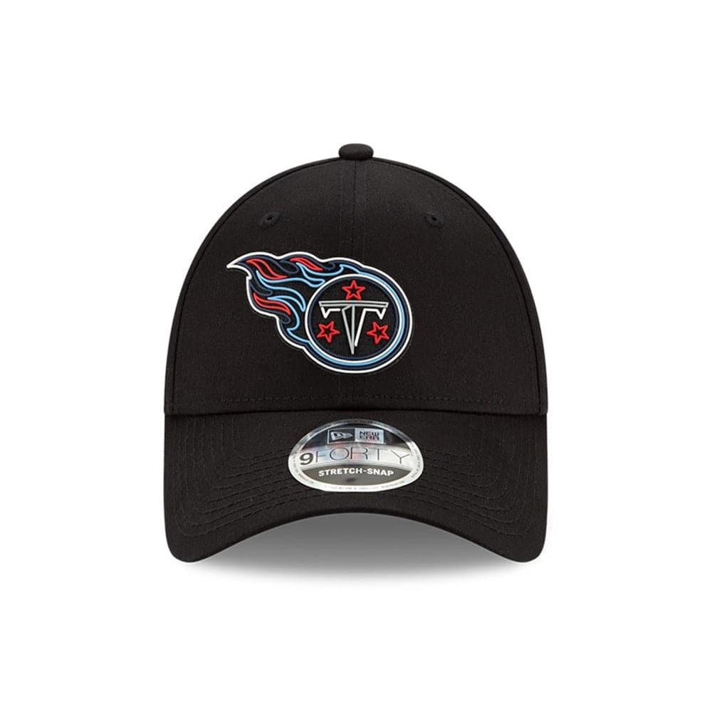 New Era Caps Tennessee Titans New Era NFL 2020 Draft 9FORTY Stretch Snapback Curve Hat - Black