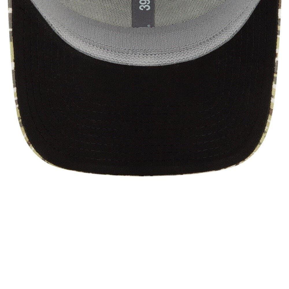 New Era Caps Tennessee Titans New Era NFL 2021 Salute To Service 39THIRTY Flex Fit Hat - Black