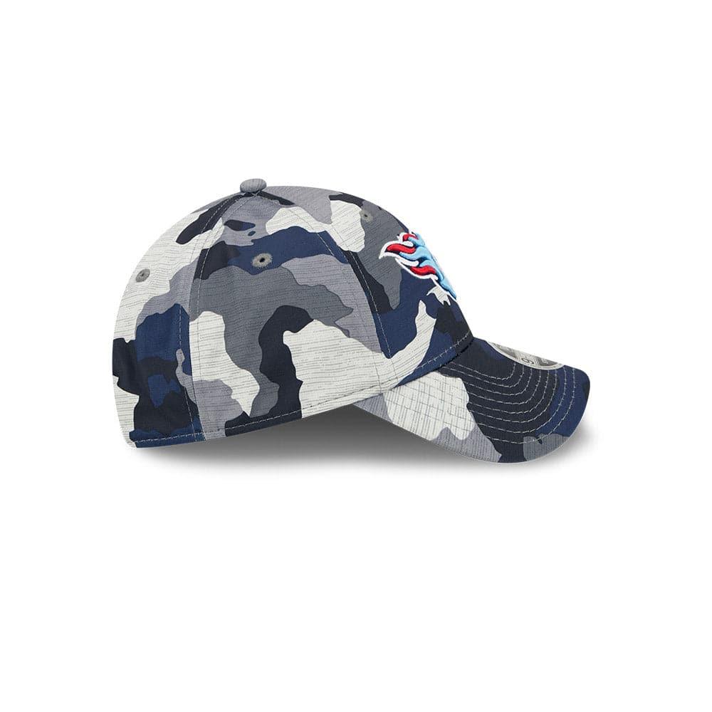 New Era Caps Tennessee Titans New Era NFL 22 Training Camp 9FORTY Stretch Snap Hat - Camo
