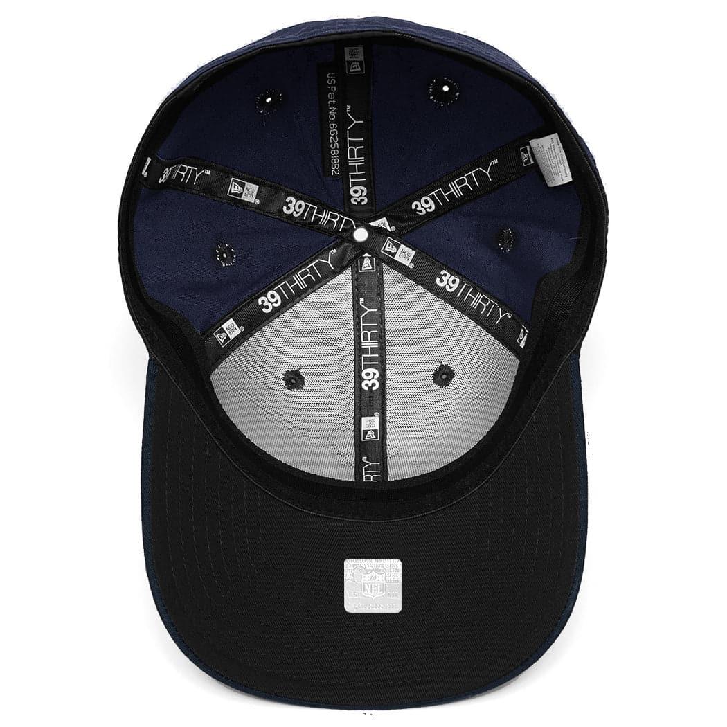 New Era Caps Tennessee Titans New Era NFL Team 39THIRTY Flex Fit Curve Hat - Navy