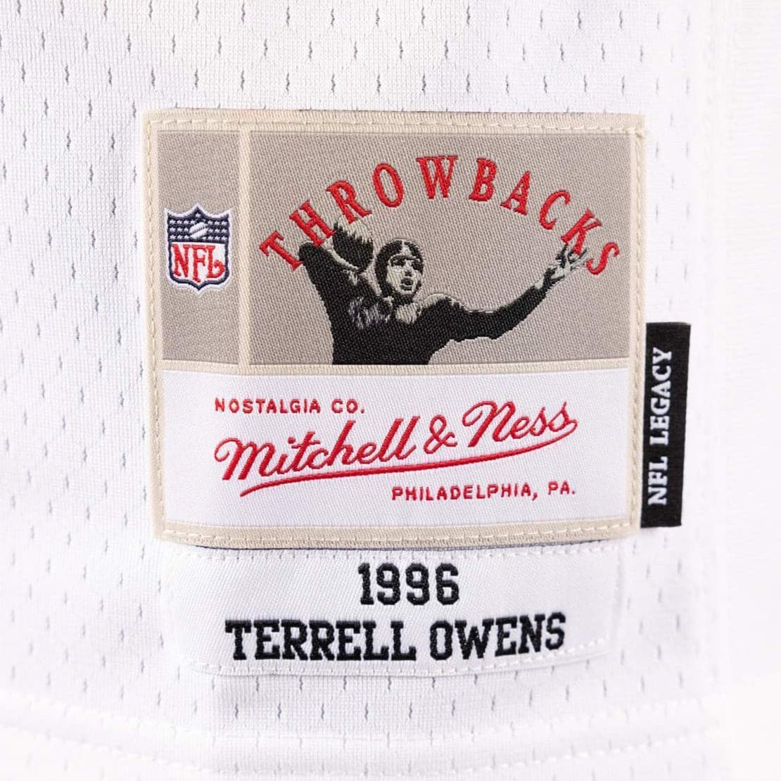 Mitchell And Ness Jerseys Terrell Owens San Francisco 49ers Mitchell & Ness NFL Legacy Jersey - White