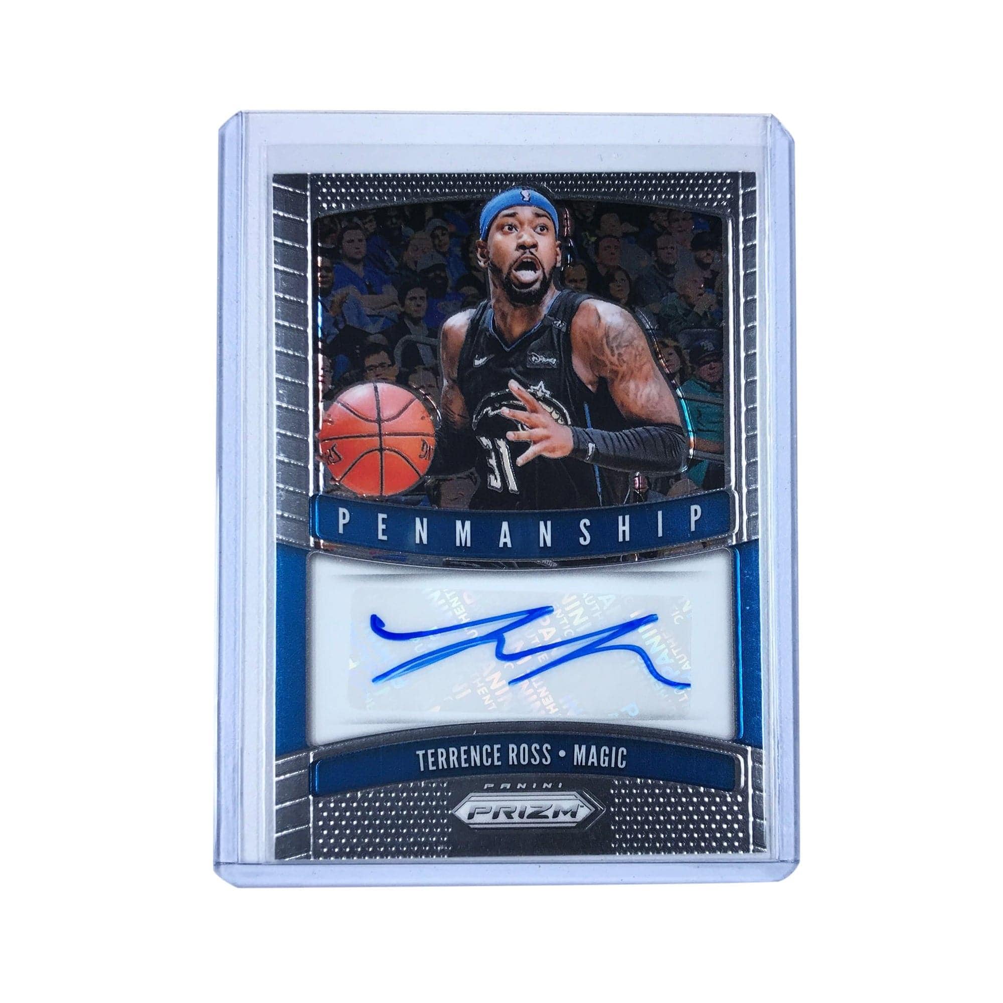 Panini Cards Terrence Ross Orlando Magic 2019-20 Panini Prizm NBA Penmanship Auto Card