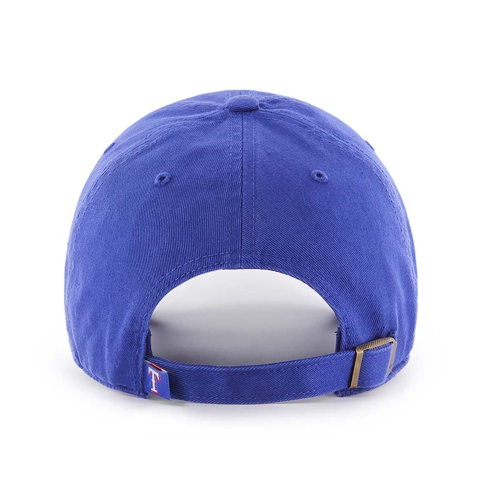 47 Brand Caps Texas Rangers '47 MLB Team Clean Up Strapback Hat - Blue