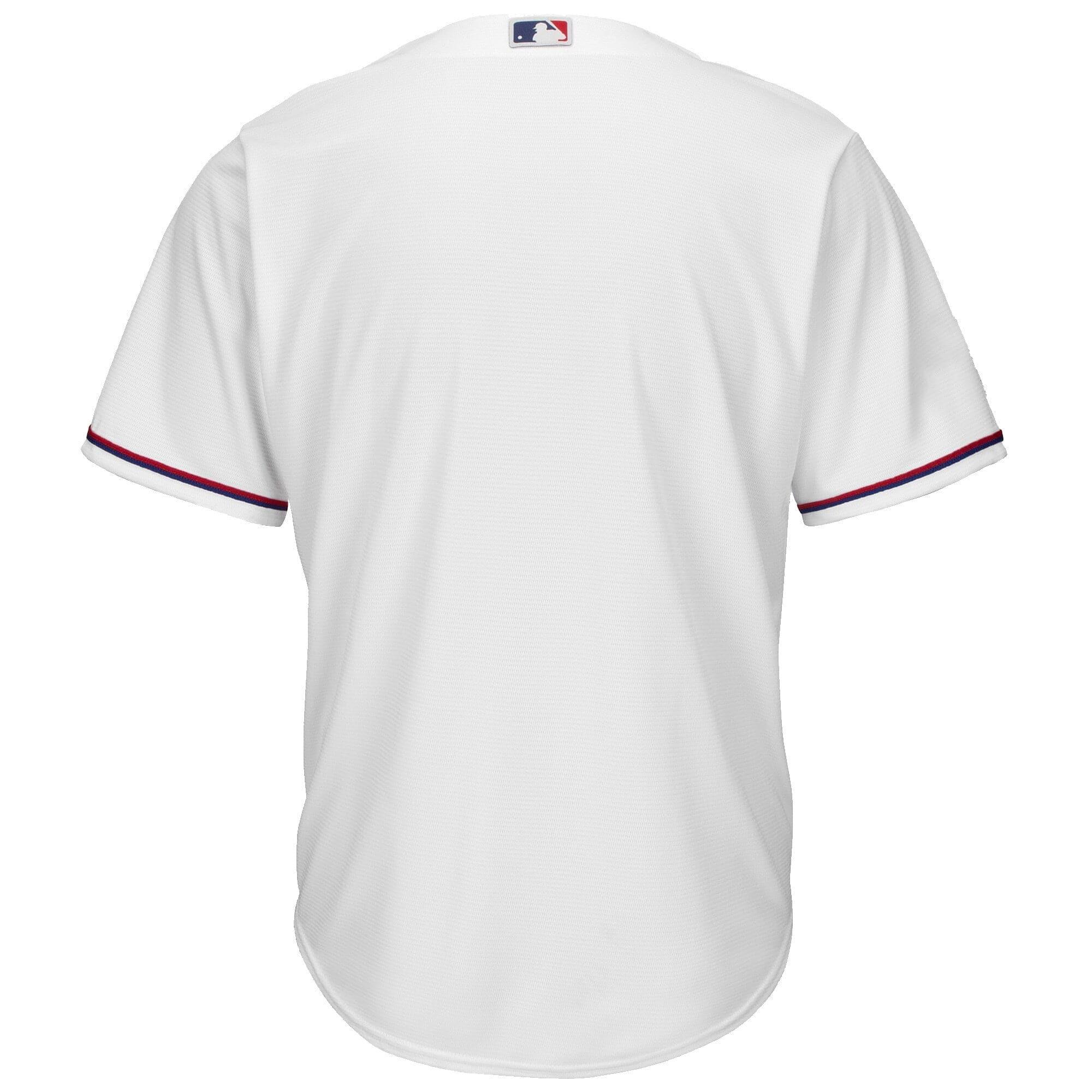Majestic Athletic Jerseys Texas Rangers Majestic MLB Cool Base Replica Jersey - White