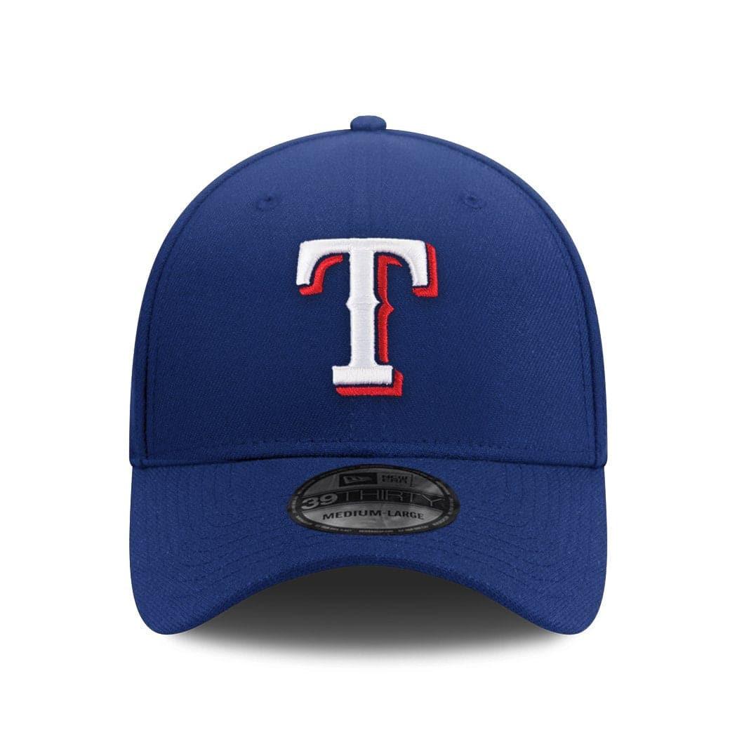 New Era Caps Texas Rangers New Era MLB Team 39THIRTY Stretch-Fit Hat - Blue