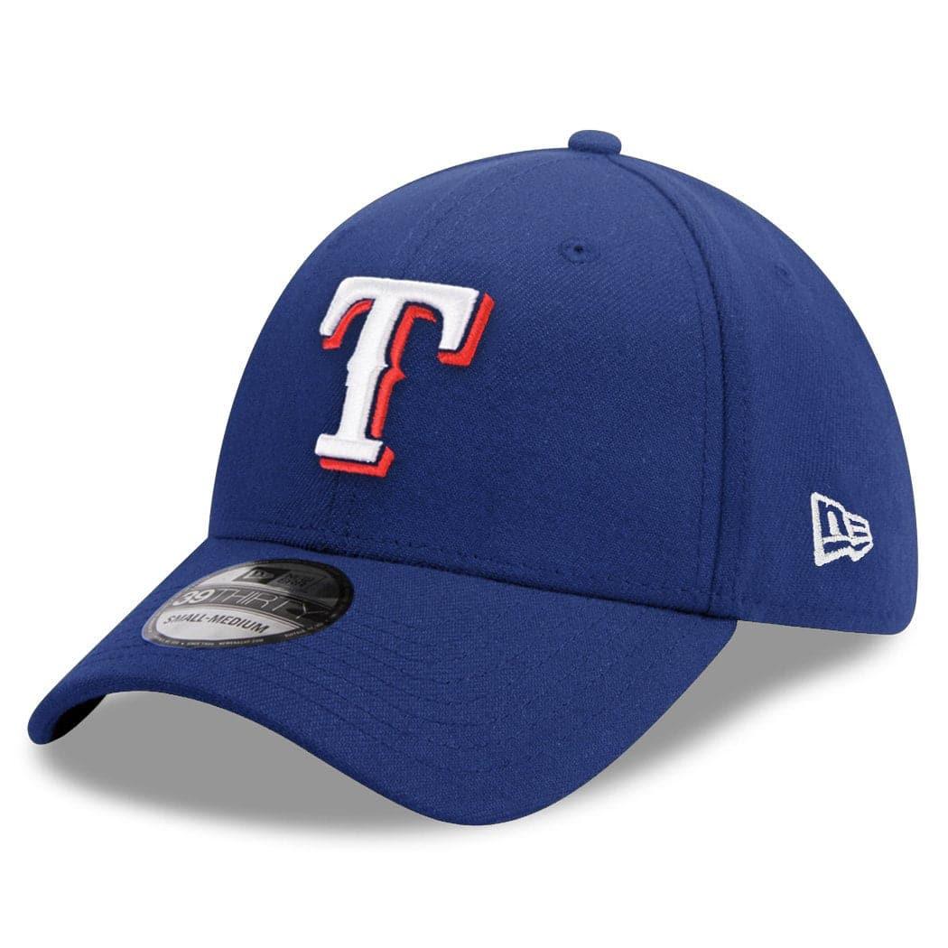 New Era Caps Texas Rangers New Era MLB Team 39THIRTY Stretch-Fit Hat - Blue