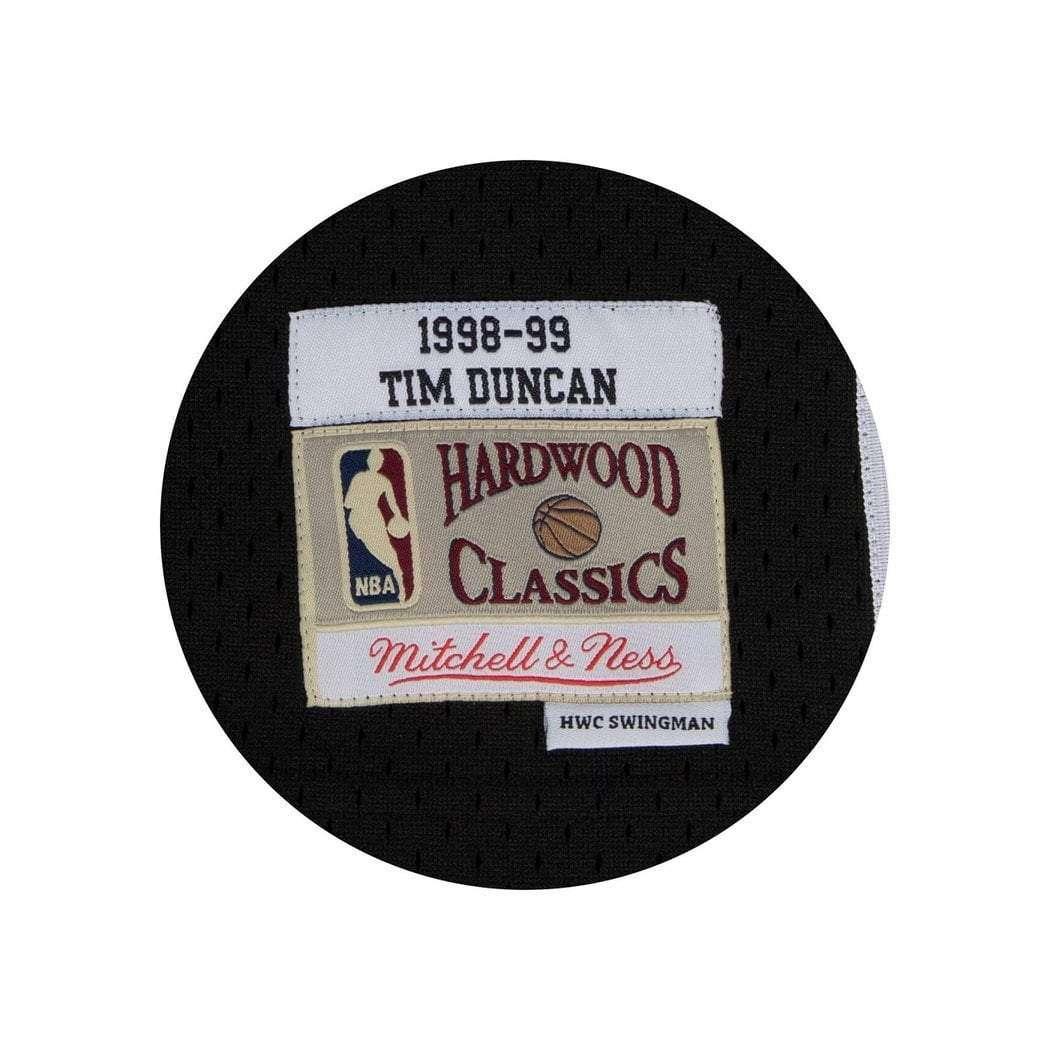 Mitchell And Ness Jerseys Tim Duncan San Antonio Spurs Mitchell & Ness NBA Swingman Jersey - Black