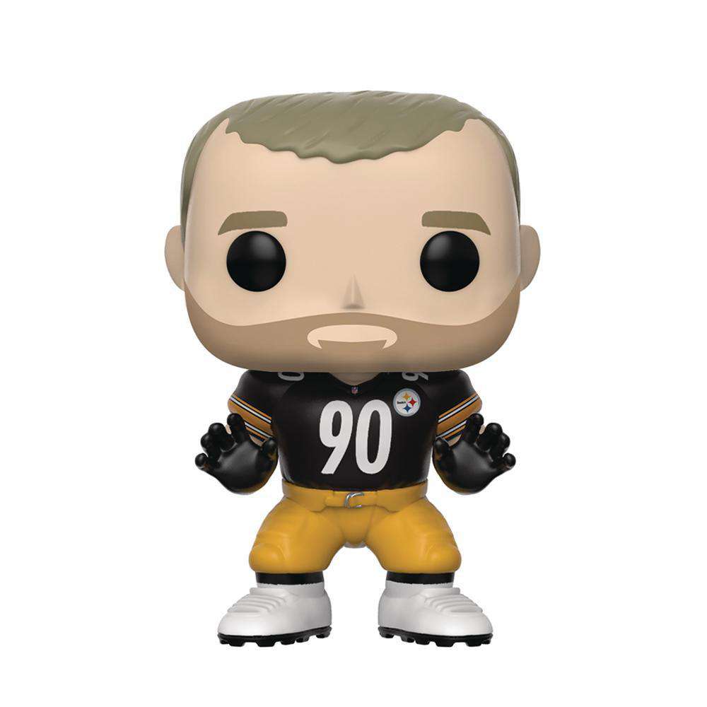 Funko Figures TJ Watt Pittsburgh Steelers NFL Funko Pop Vinyl 3.75" Figure - Black