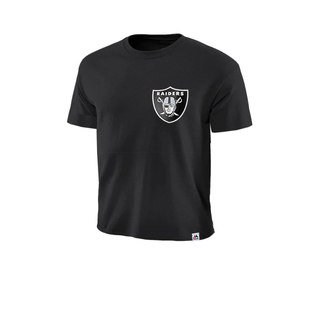 Majestic Athletic T-Shirts Toddler Las Vegas Raiders Majestic MLB Syngar T-Shirt - Black