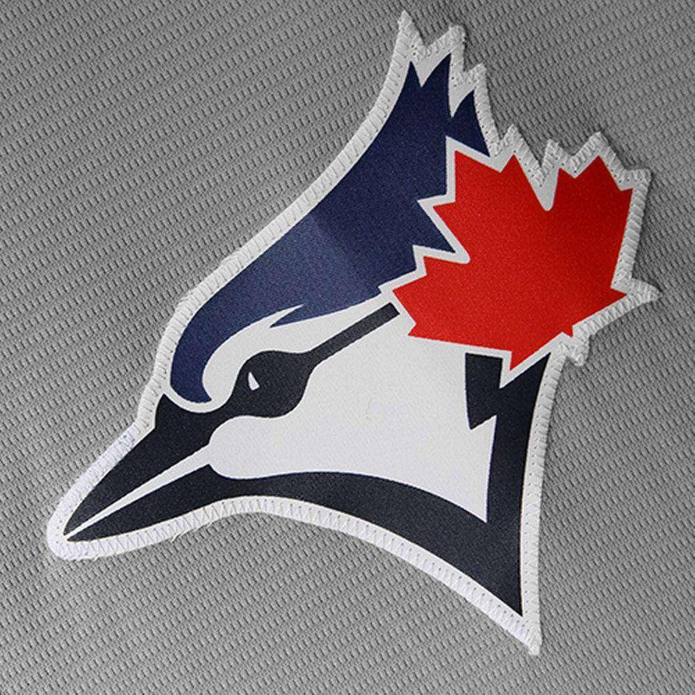 Majestic Athletic Jerseys Toronto Blue Jays Majestic MLB AC Cool Base Replica Jersey - Grey
