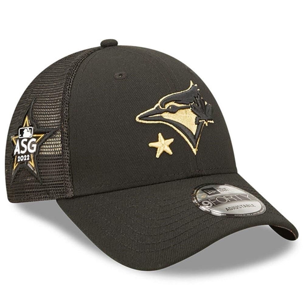 New Era Caps Toronto Blue Jays New Era MLB 2022 All-Star Game 9FORTY Trucker Snapback Hat - Black