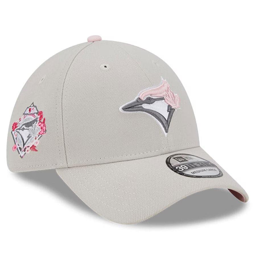 New Era Caps Toronto Blue Jays New Era MLB 23 Mothers Day 39THIRTY Stretch-Fit Hat - Stone