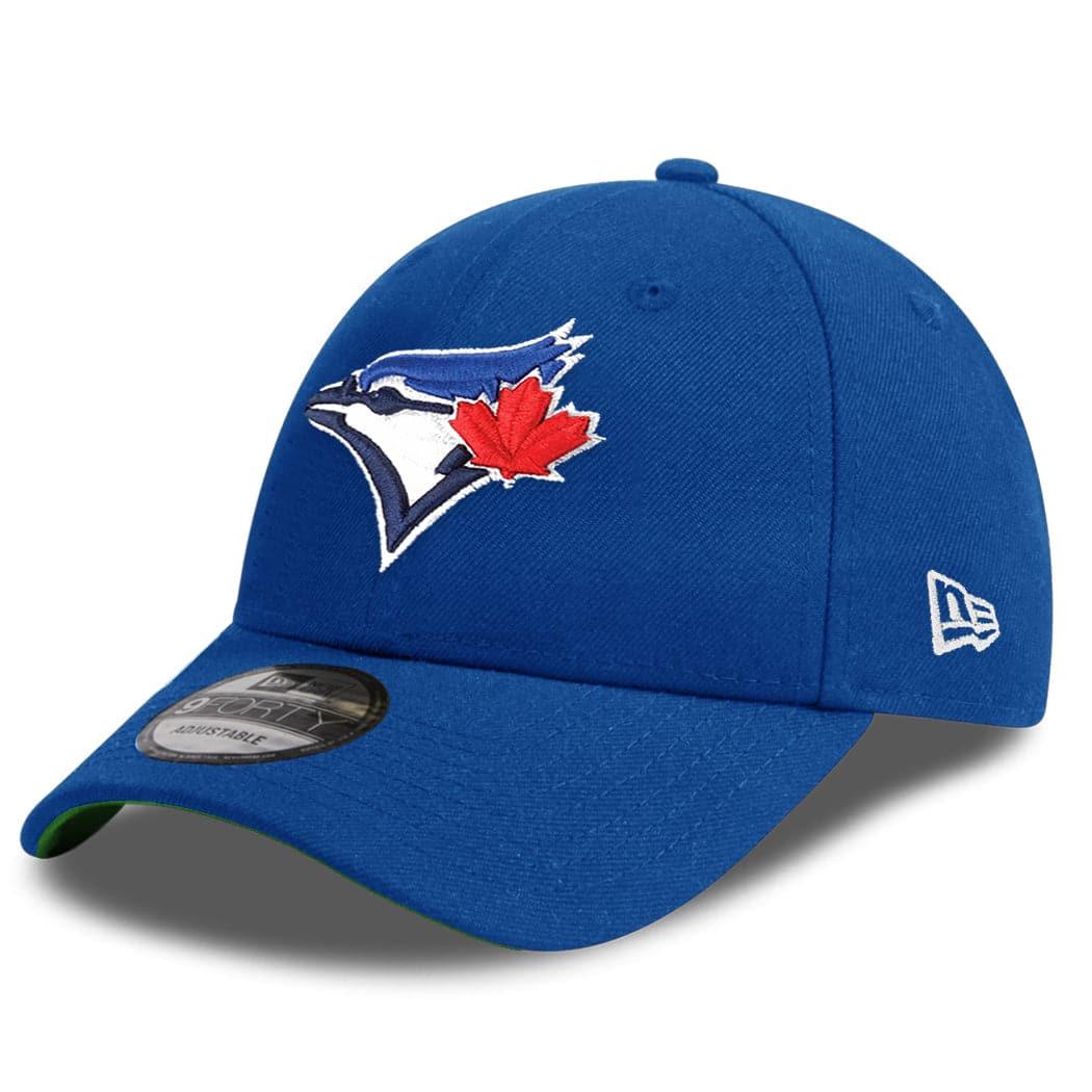 New Era Caps Toronto Blue Jays New Era MLB Team 9FORTY Curve Snapback Hat - Blue