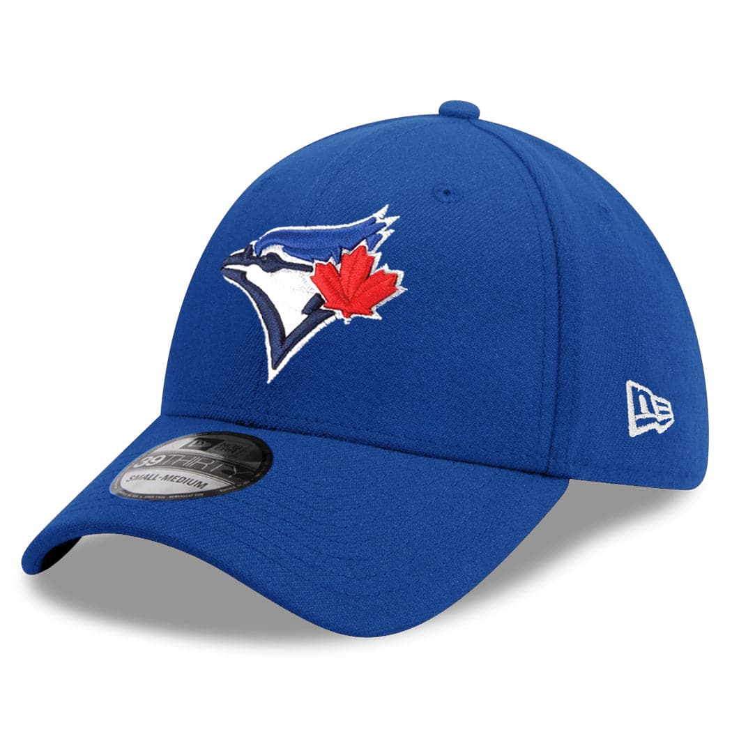 New Era Caps Toronto Blue Jays New Era MLB Team Classic 39THIRTY Curve Hat - Blue