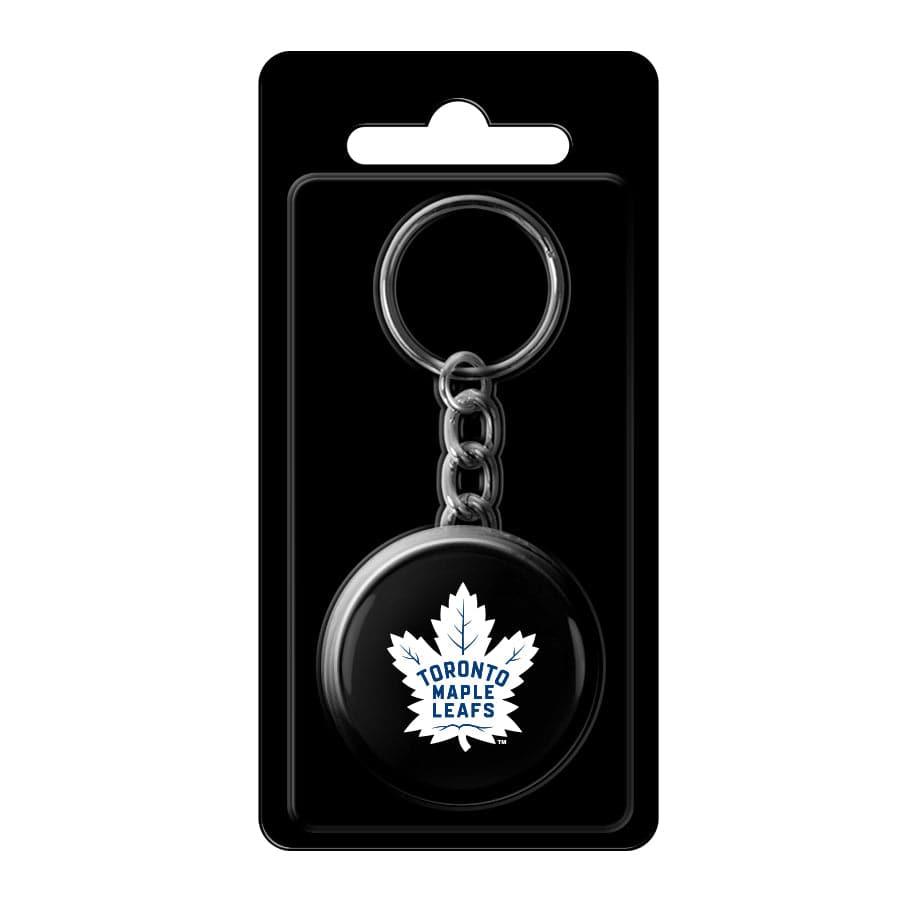 Inglasco Accessories Toronto Maple Leafs Inglasco NHL 1.5” Mini Puck Plastic Keychain