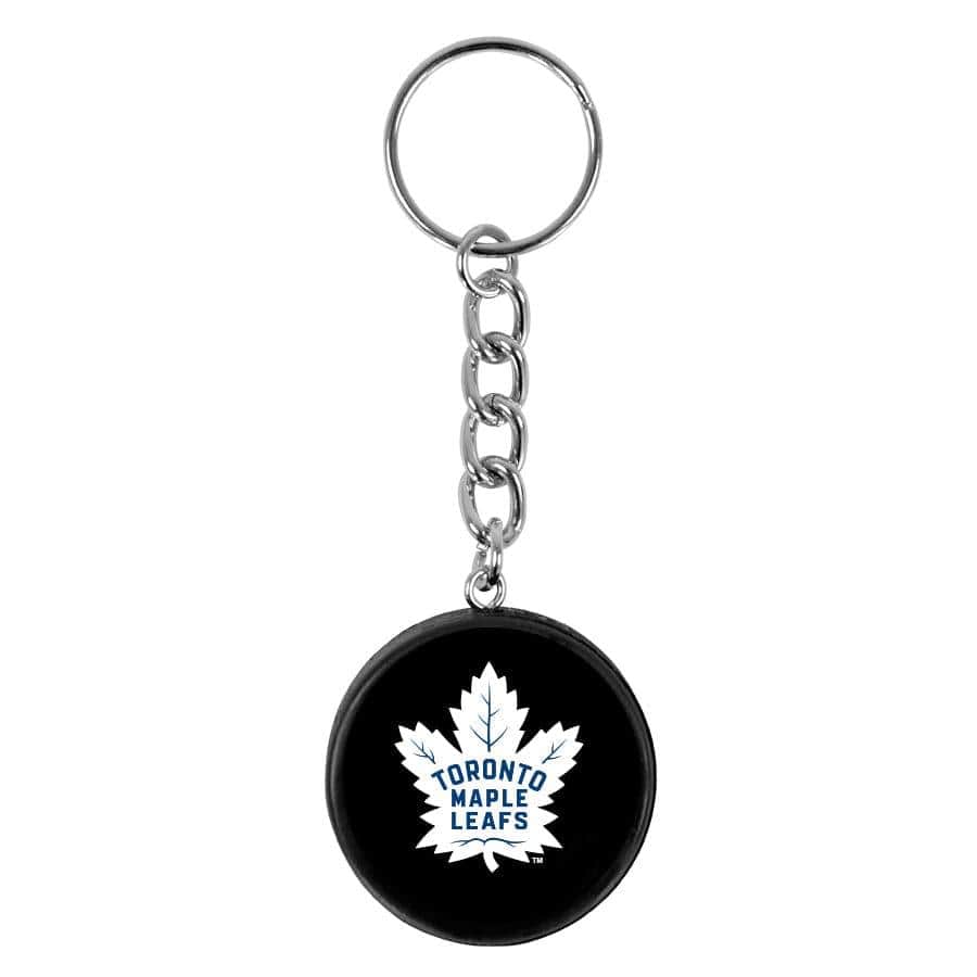 Inglasco Accessories Toronto Maple Leafs Inglasco NHL 1.5” Mini Puck Plastic Keychain