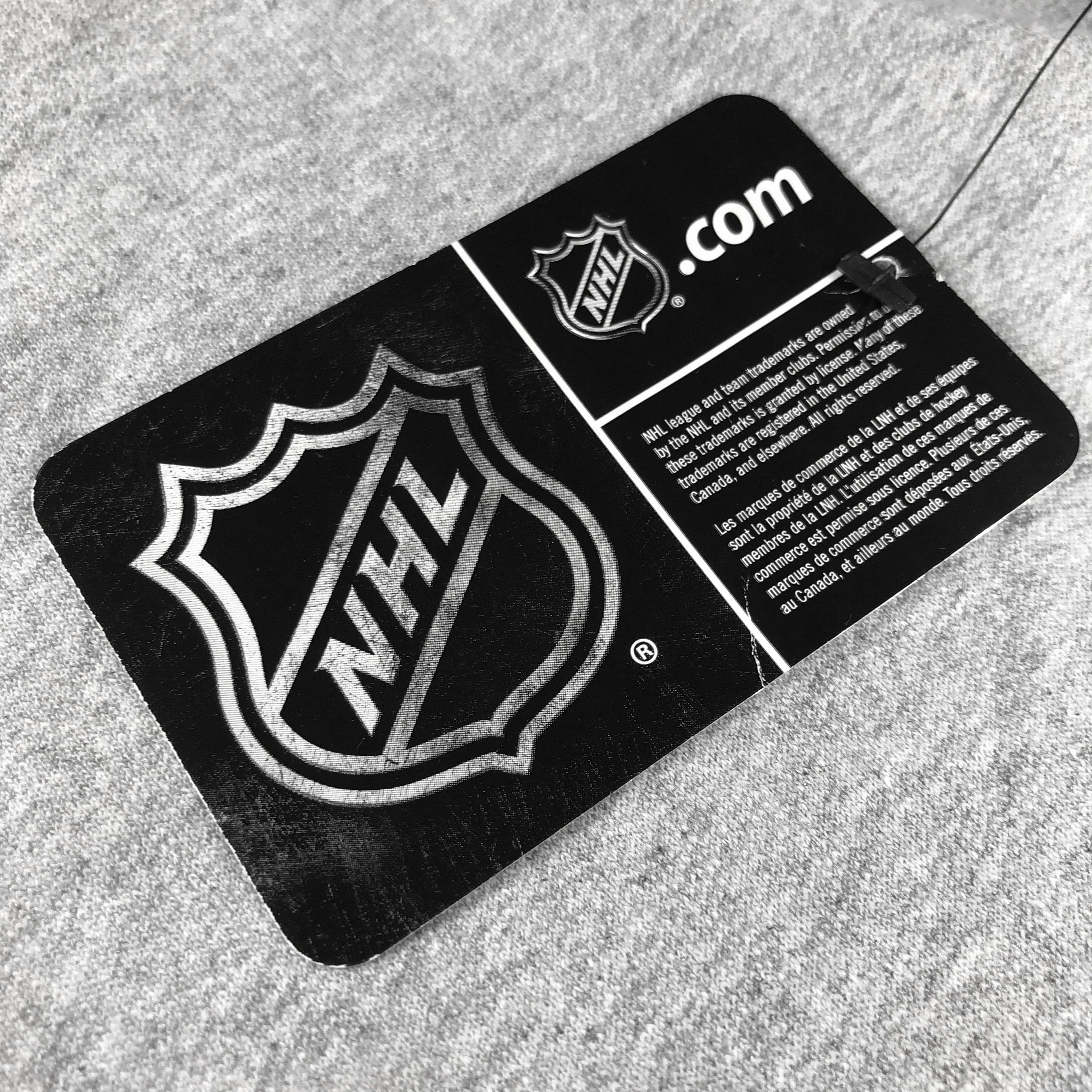 NHL Branded Jumpers Toronto Maple Leafs NHL Team Logo Hoodie Jumper - Grey