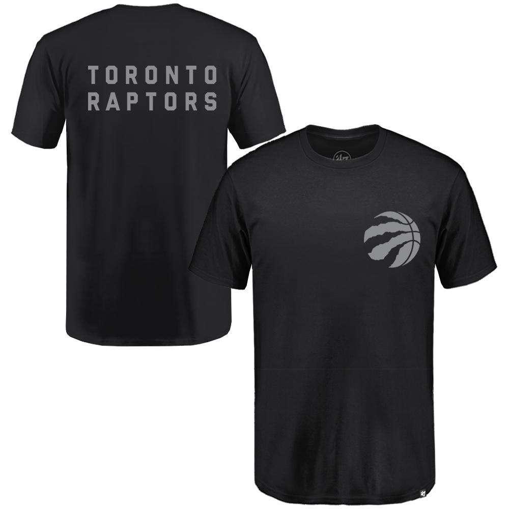 47 Brand T-Shirts Toronto Raptors '47 NBA Backer T-Shirt - Black