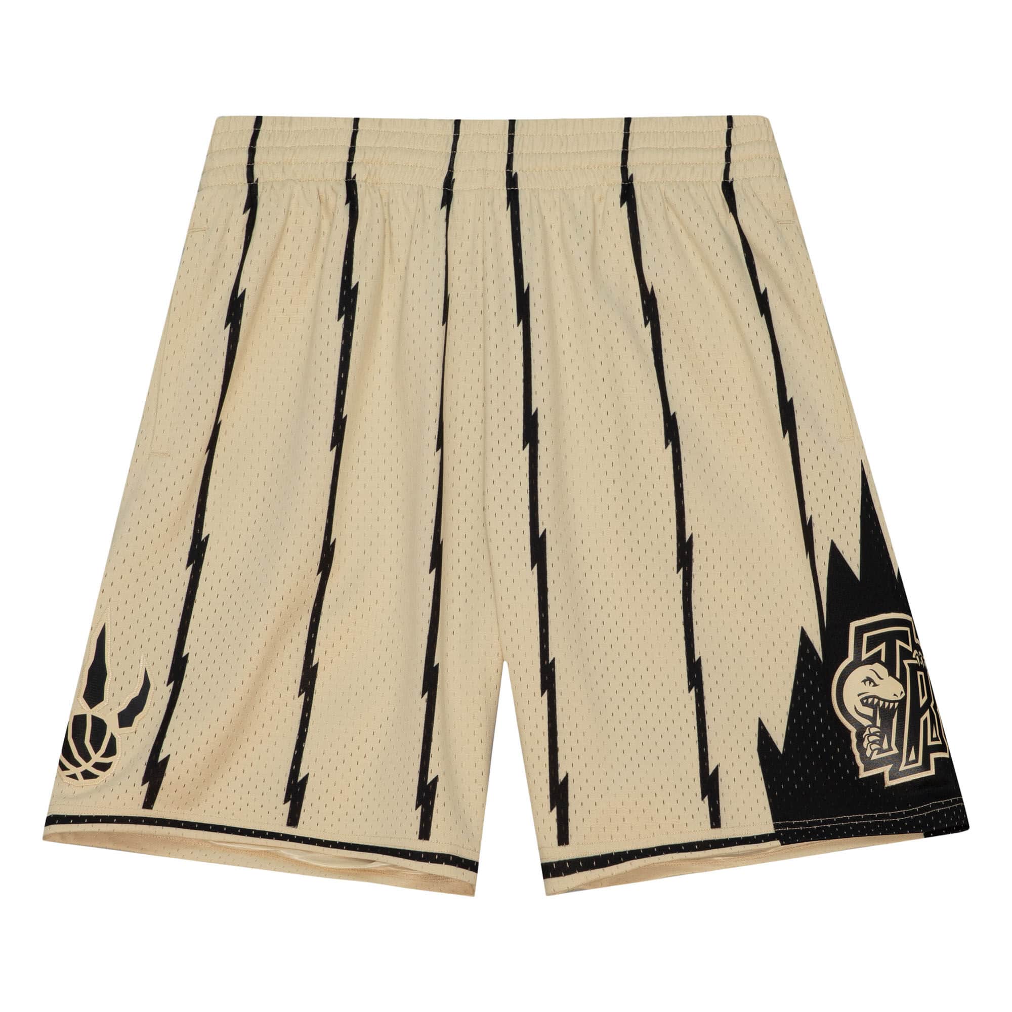 Mitchell And Ness Shorts Toronto Raptors Mitchell & Ness NBA Fashion Swingman Shorts - Khaki