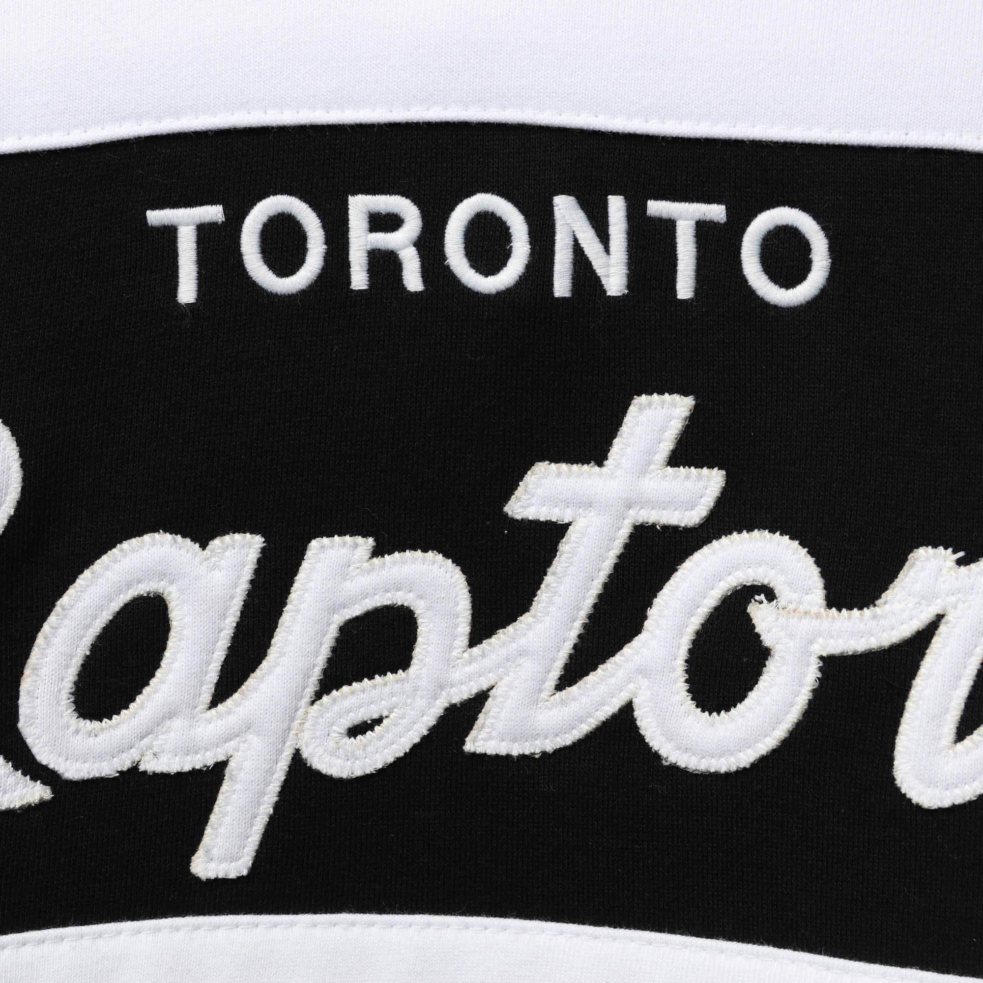 Mitchell And Ness Jumpers Toronto Raptors Mitchell & Ness NBA Head Coach Hoodie Jumper - Black
