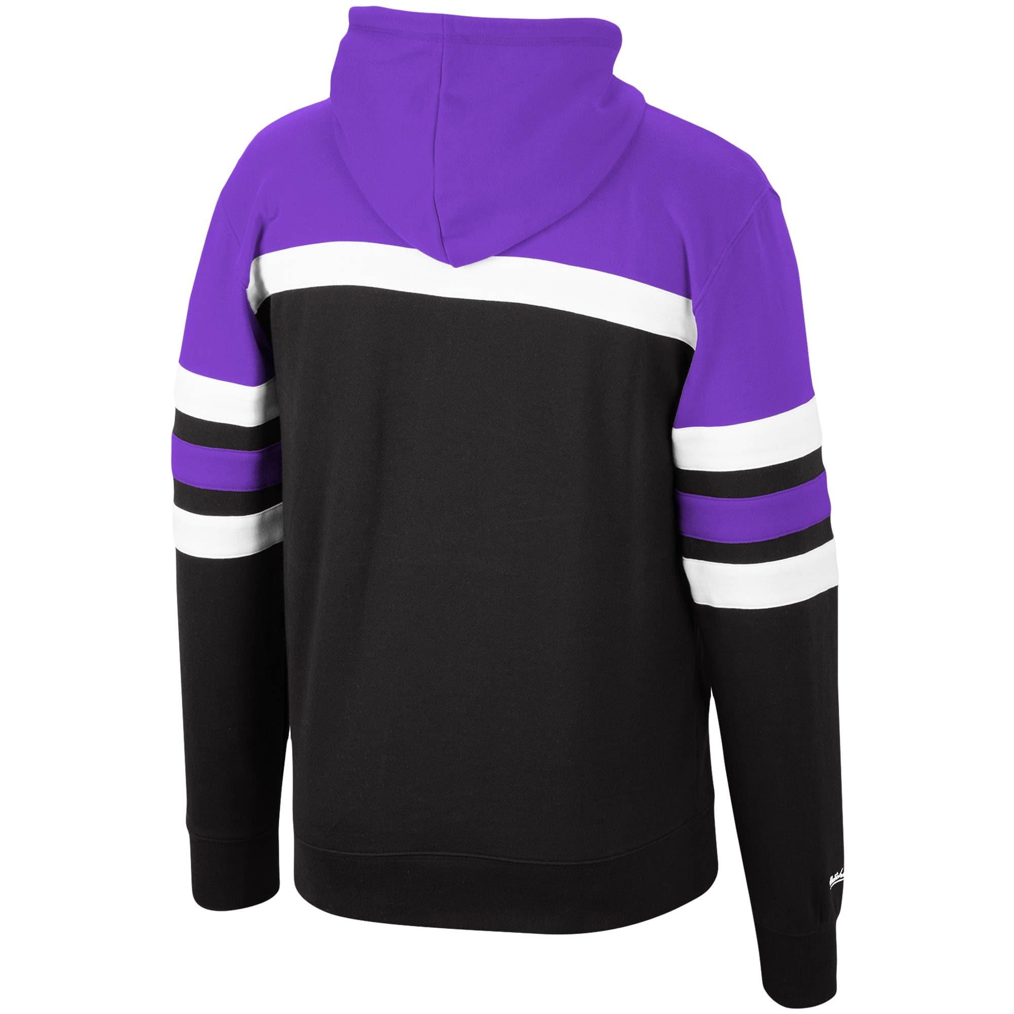 Mitchell And Ness Jumpers Toronto Raptors Mitchell & Ness NBA Head Coach Hoodie Jumper - Black