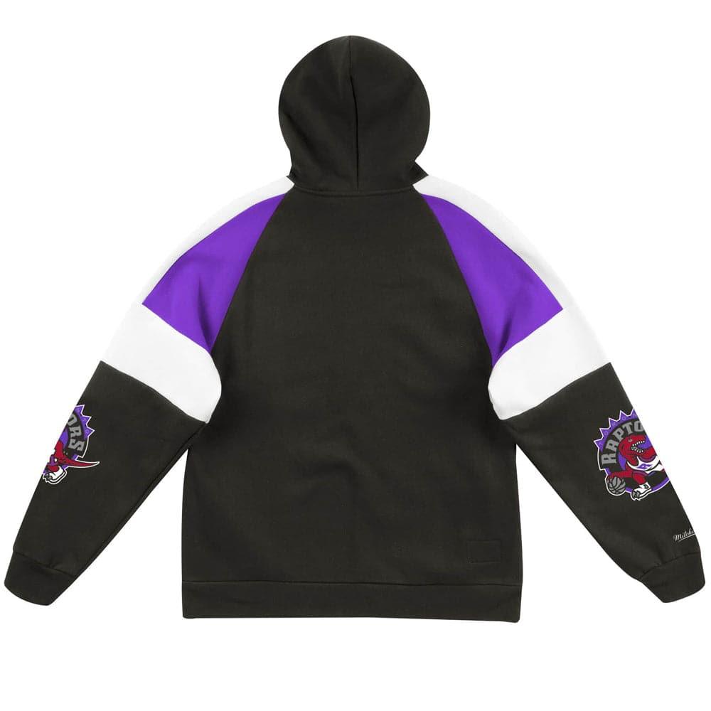 Mitchell And Ness Jumpers Toronto Raptors Mitchell & Ness NBA Instant Replay Hoodie Jumper - Black