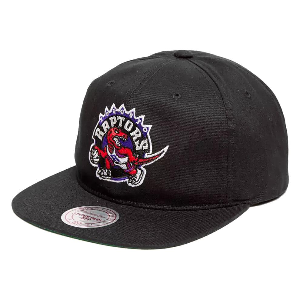 Mitchell And Ness Caps Toronto Raptors Mitchell & Ness NBA Logo Deadstock Snapback Hat - Black