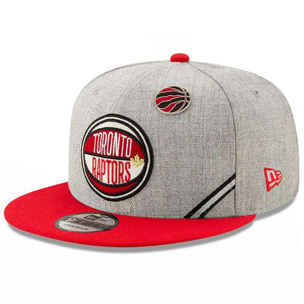 New Era Caps Toronto Raptors New Era 2019 NBA Draft 9FIFTY Snapback Hat - Heather