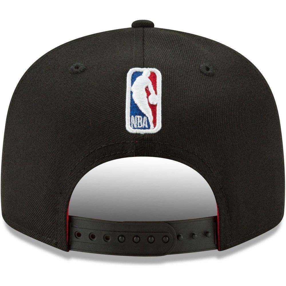 New Era Caps Toronto Raptors New Era NBA 2019 Back Half 9FIFTY Snapback Hat - Black
