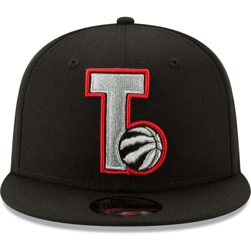 New Era Caps Toronto Raptors New Era NBA 2019 Back Half 9FIFTY Snapback Hat - Black