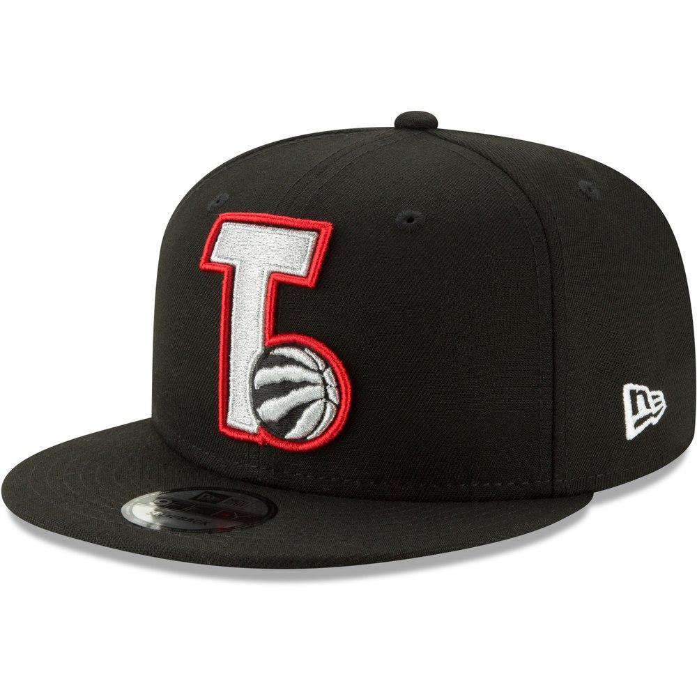 New Era Caps Toronto Raptors New Era NBA 2019 Back Half 9FIFTY Snapback Hat - Black