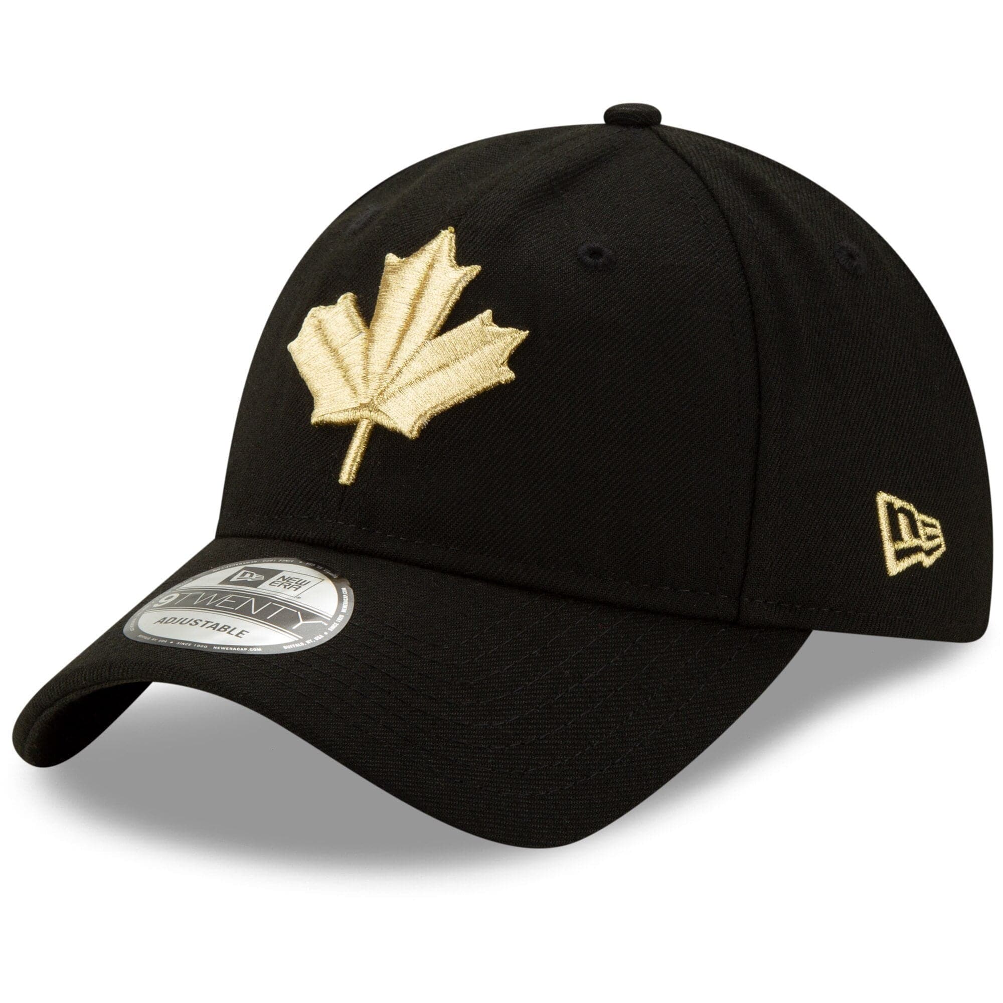 New Era Caps Toronto Raptors New Era NBA 2019 City Series 9TWENTY Curved Hat - Black