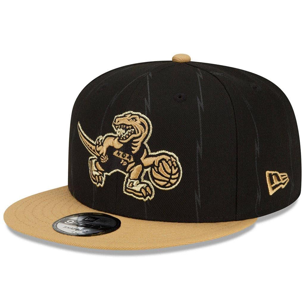 New Era Caps Toronto Raptors New Era NBA 21-22 City Edition 9FIFTY Snapback Hat - Black