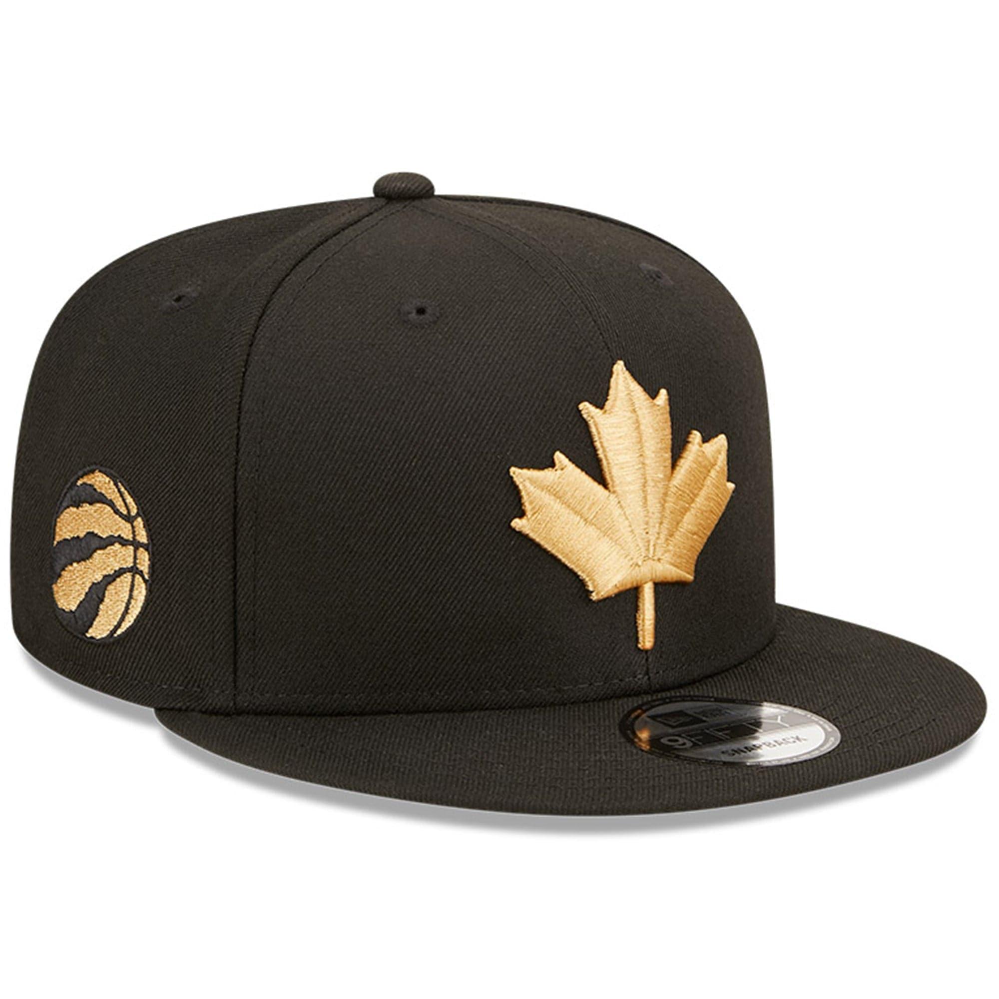 New Era Caps Toronto Raptors New Era NBA 22-23 City Edition Alt 9FIFTY Snapback Hat - Black