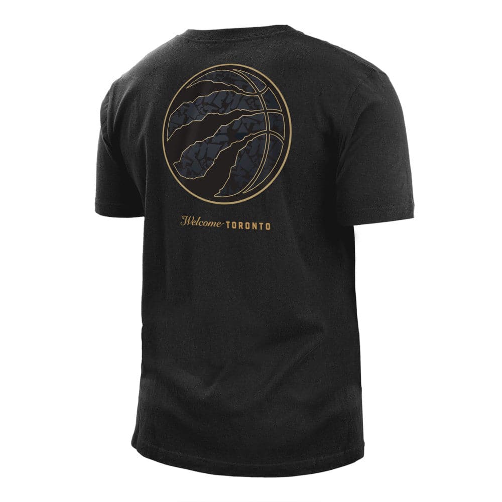 New Era T-Shirts Toronto Raptors New Era NBA 22-23 City Edition T-Shirt - Black